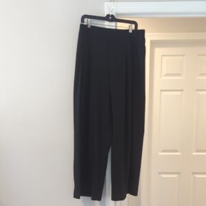 Athleta Brooklyn Heights High Rise Pleated Wide Leg Pant Black